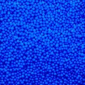 Шарики пенопласт, Голубой, 2-4 мм