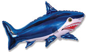 И Акула (синий) / Shark 42&amp;quot;/76*107 см