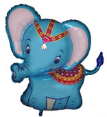 И Слоненок (голубой) / Baby elephant blue 34&amp;quot;/81*86 см